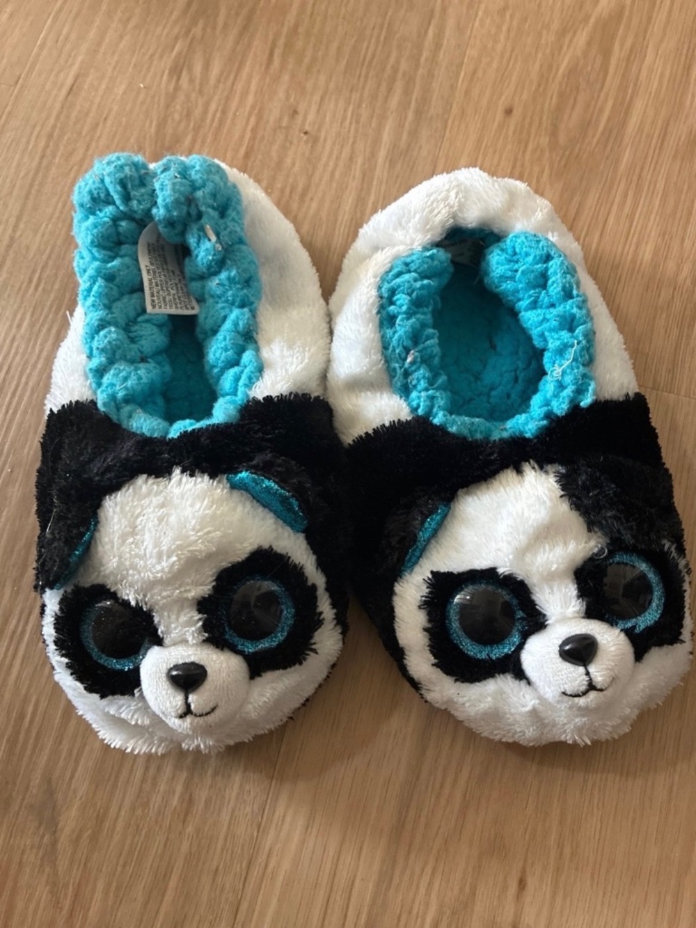 TY Panda Slippers